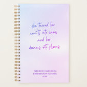 Dreams in Plannen Motivatie Dissertation Planner (Voorkant)