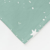 Dreams komen uit | Bunny op de maan Fleece Deken (Hoek)