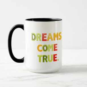 Dreams komen uit mok