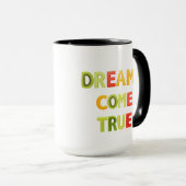 Dreams komen uit mok (Voorkant rechts)