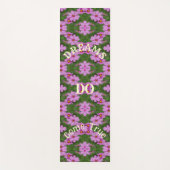 Dreams komen uit True Cosmos Flowers Inspirerend Yogamat (Voorkant)