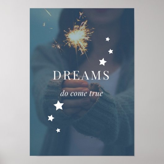 Dreams komen uit waar Poster (Voorkant)