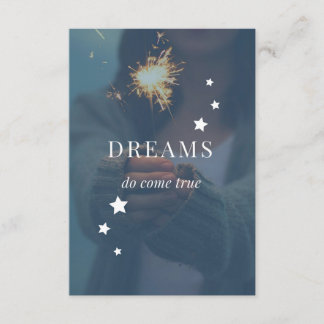 Dreams komen waar ze uitnodigen kaart
