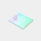 Dreams kunnen echte roze balkslippers krijgen post-it® notes (Schuin)