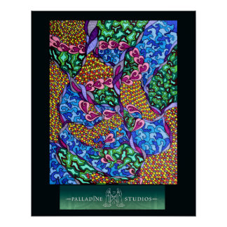 'Dreams Never Touch the Earth' Glossy Poster Perfect Poster