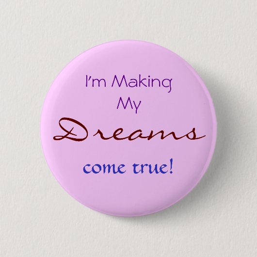 Dreams Ronde Button 5,7 Cm (Voorkant)