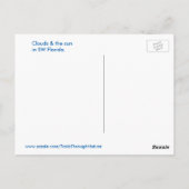 Dreams souhaite Nuages sun Carte postale (Dos)