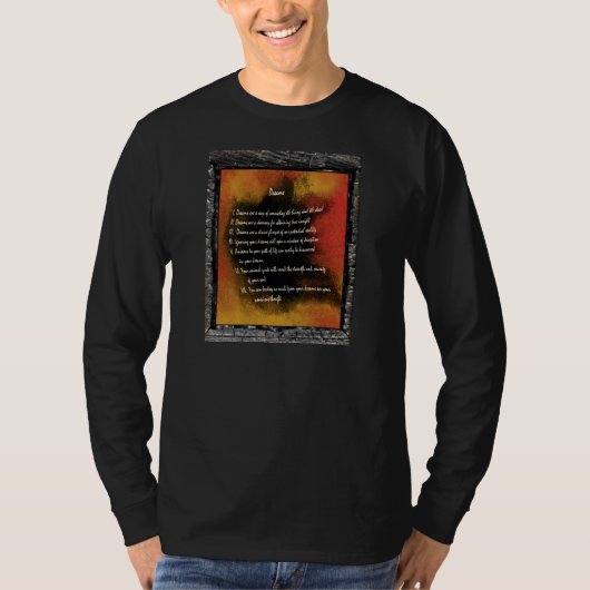 Dreams T-shirt (Voorkant)