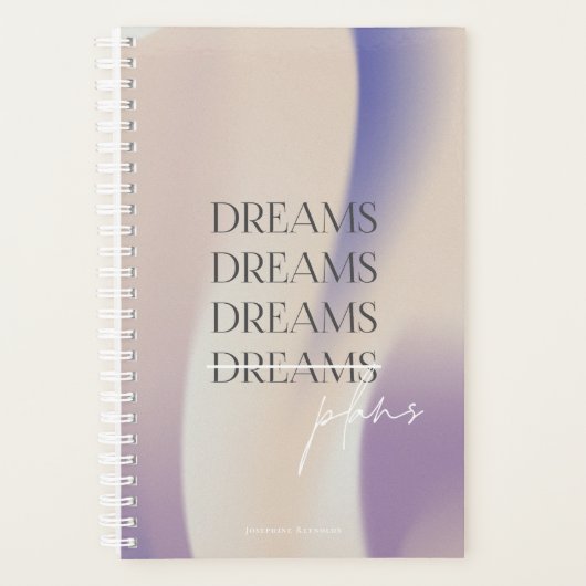 Dreams to Plans Personalized Gradient Planner (Devant)