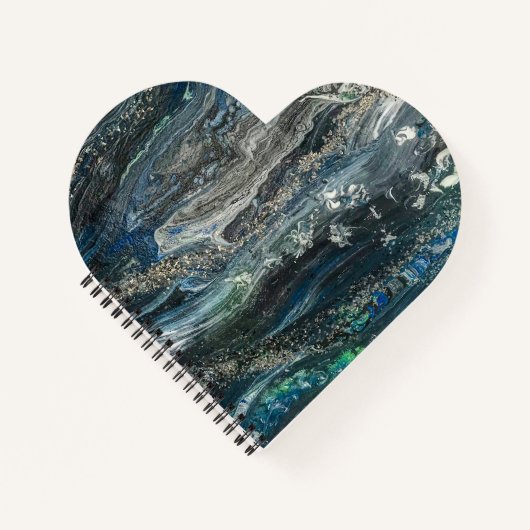 Dreams van het abstracte schilderij Ocean'20 Notitieboek (Voorkant)