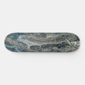 Dreams van het abstracte schilderij Ocean'20 Skateboard (Horizontaal)