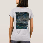 Dreams van het abstracte schilderij Ocean'20 T-shirt (Achterkant)