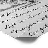 Dreams van Langston Hughes Poster (Hoek)