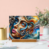 Dreamscape Abstrait Ocean Serenity & Cosmic Wonder (Mariage)