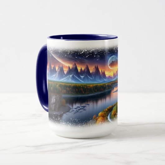 Dreamscape Delights Koffiemokken  Mok (Voorkant links)