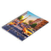 Dreamscape Giraffe en ville avec Carnet voitures (Côté gauche)