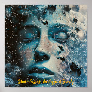 Dreamscape-reflectiepuzzel Poster