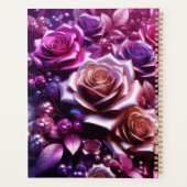 Dreamscape Rose Lumineuse Typographie Florale (Dos)