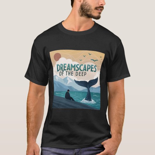 Dreamscapes of the Deep - Unique T-Shirt Design (Devant)