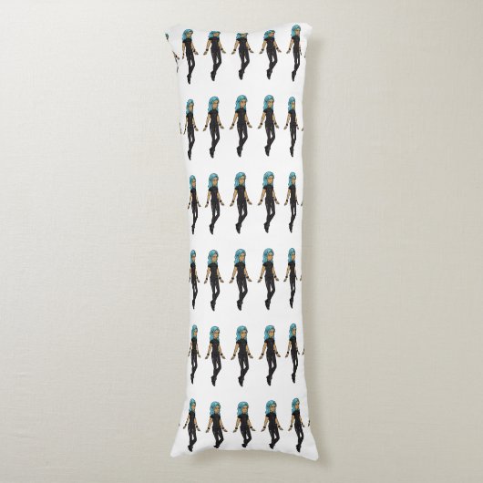 DreamsIntoRealityComics Ashlyn Tempest Hoesje Art Lichaamskussen (Voorkant Verticaal)