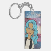 DreamsIntoRealityComics Ashlyn Tempest Hoesje Art Sleutelhanger (Voorkant Links)