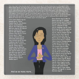 DreamsIntoRealityComics herdenkingsdag Glazen Onderzetter