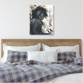 DreamWalker Canvas Art Paardenprint van Bihrle Afdruk (Insitu (Slaapkamer))