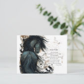 DreamWalker Horse Briefkaart door Bihrle (Staand voorkant)