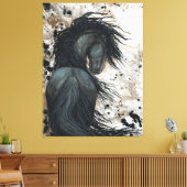 DreamWalker Horse Canvas Kunst Foto van Bihrle (Insitu (Woonkamer))