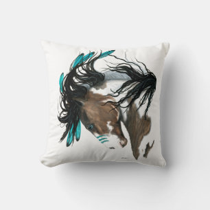 DreamWalker Spirit Horse Pillow beroemd gemaakt do Kussen