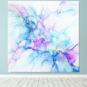 Dreamweaver Alcohol Ink Canvas Art Afdruk (Insitu (Houten vloer))