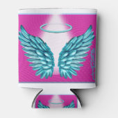 "Dreamweaver Angelic Wings and Halo" Blikjeskoeler (Voorkant)