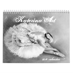 Dreamweaver Ballerinas 2014 Calendar KaterinaArt Kalender