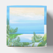 Dreamweaver Beach Wedding Save the Date Bedankdoosjes (Bovenkant)