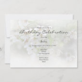 Dreamweaver Blossom Invitation Kaart (Voorkant)