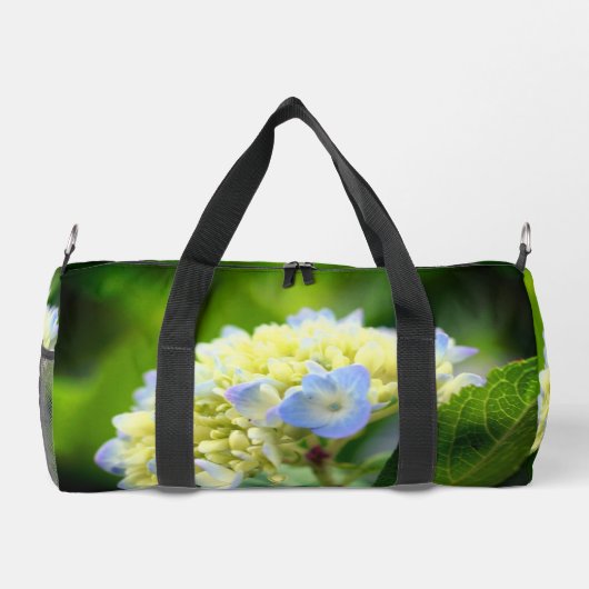 Dreamweaver Blue Hydrangea Flower Personalized Plunjezak (Achterkant)