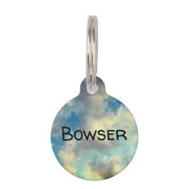 Dreamweaver Clouds | Gepersonaliseerd Huisdierpenning