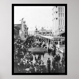 Dreamweaver, Coney Island, New York City 1912 Poster