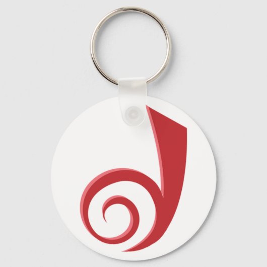 Dreamweaver "D"-sleutelhanger Sleutelhanger (Voorkant)