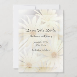 'Dreamweaver Daisies 2' slaat de datum op Save The Date
