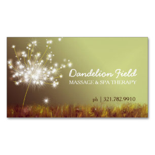 Dreamweaver Dandelion Magnetic Visitekaartjes Visitekaartje Magneet