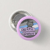 Dreamweaver Demiboy Ronde Button 3,2 Cm (Voorkant /achterkant)