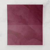 Dreamweaver Foliage Wedding Table Burgundy ID817 (Binnenkant ongevouwen)