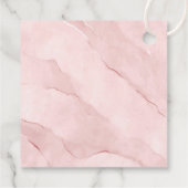 Dreamweaver Foliage Wedding V1 Blush Pink ID817 Bedankjes Labels (Achterkant)