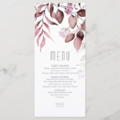 Dreamweaver Foliage Wedding V1 Burgundy ID817 Menu (Voorkant)