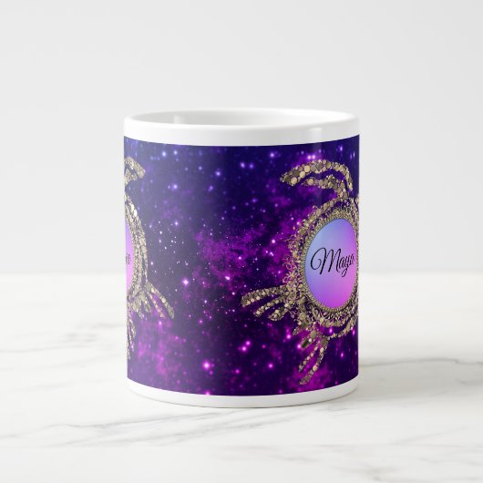 Dreamweaver Gold Shimmery Zee Turtle Extra Grote Beker (Voorkant)