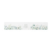 Dreamweaver Greenery Wedding V1 Green/Blue ID817 Uitnodigingen Wikkel (Vlak)