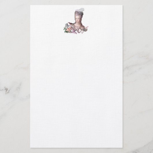 Dreamweaver Marie Antoinette Personal Briefpapier (Voorkant)
