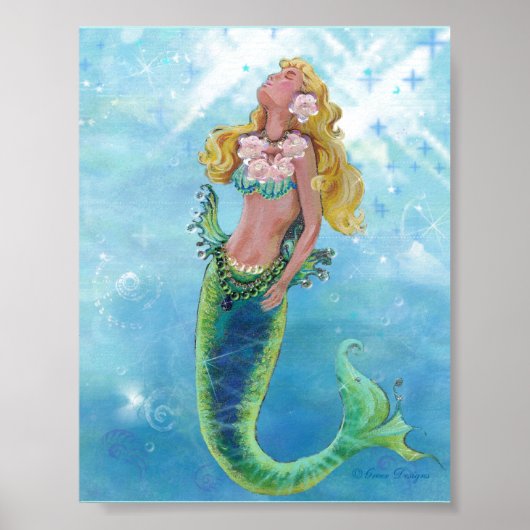 Dreamweaver Mermaid Poster (Voorkant)