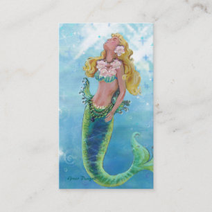 Dreamweaver Mermaid Siren Business/Profile Cards Visitekaartje